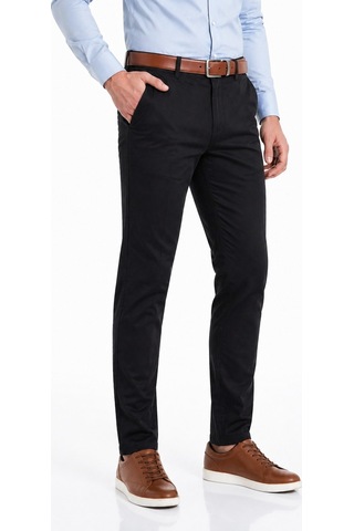 Lavetto Erkek Kanvas Pantolon Regular Kalıp Yazlık Bgl-st05408 Siyah