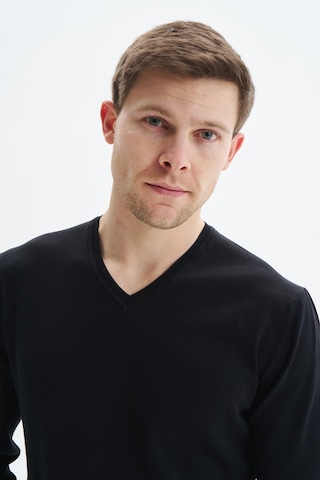 Arma Erkek Slim Fit Basic V Yaka Triko Kazak K9kro0852 Siyah