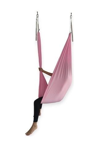 Naturecamp Nadi Pembe Yoga Hamak Seti Çok Renkli