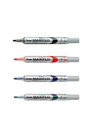 Pentel Maxiflo Tahta Kalemi Set Sünger Ile Yuvarlak Uçlu Ince Diğer
