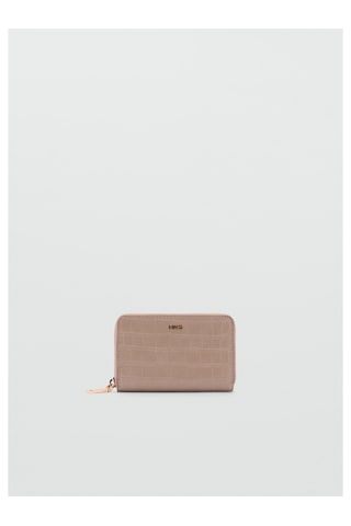 Timsah Derisi Görünümlü Bozuk Para Cüzdanı