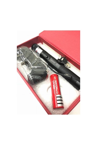 New Şarjlı Yeşil Lazer Pointer LASER 303 Yeşil