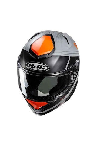 Hjc Rpha71 Frepe Mc7sf Kapalı Kask Siyah - Gri - Turuncu