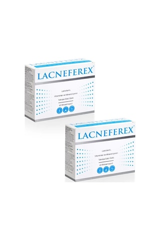 İmuneks Farma Lacneferex™ Laktoferrin, Vitaminler ve Mineral içeren Takviye Edici Gıda 60 Kapsül x 2 Adet İmuneks Farma Lacneferex™ Laktoferrin, Vitaminler ve Mineral içeren Takviye Edici Gıda 60 Kapsül x 2 Adet