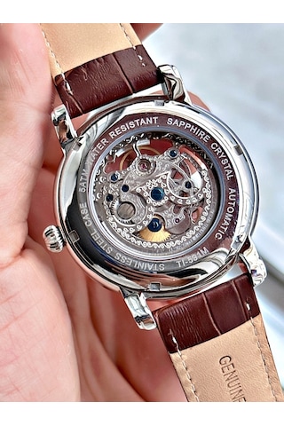 Tı-591f Tıger Otomatik Çelik Erkek Saati Metalik