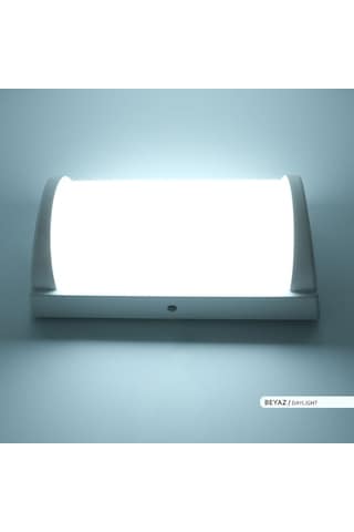 ACK 20W Radar Sensörlü İç ve Dış Mekan LED Duvar Apliği Beyaz