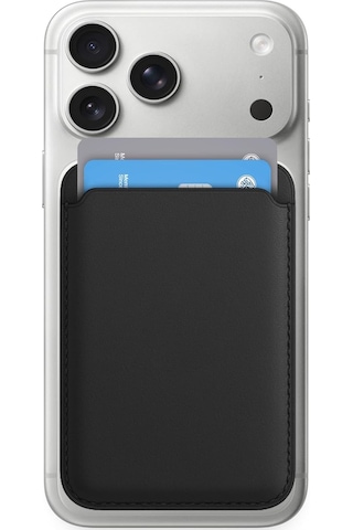 Nettech Nt-cw01 Telefon Mıknatıslı Deri Kartlık Cüzdan - Siyah