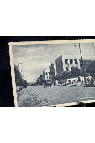İtalya Us39 Postcard Italy Forli Viale Xxvııı Ottobre 1939