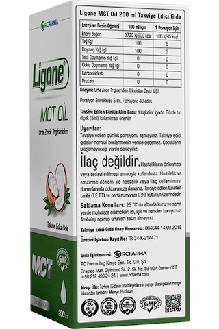 Ligone Mct Oil 200Ml