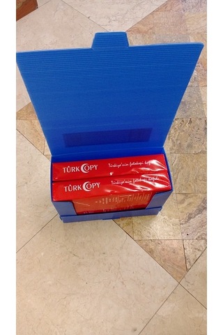 Saraoğlu Arşiv ve Proje Kutusu 22 x 31 x 13 CM Mavi 10 Adet