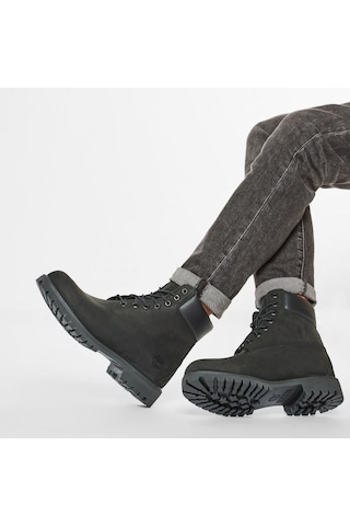 Timberland 6 Inch Premium Erkek Bot - TB010073 Siyah