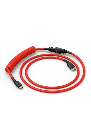 Glorious Sarmal Usb-c To Usb-a 1.4 Metre Klavye Kablosu Kırmızı