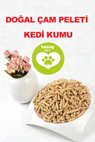 Bonny Nice Doğal Pellet Çam Peleti Kedi Kumu 2 x 20 L