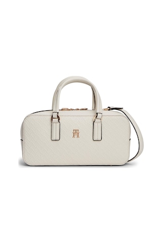 Tommy Hilfiger Th Günlük Çapraz Mono Bej Kadın El Çantası-13228 Bej