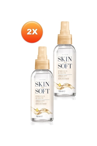 Avon Skin So Soft Enhance & Glow Nemlendirici Sprey Vücut Yağı 2 x 150 ML