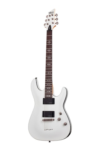 Schecter Demon-6 Elektro Gitar Vintage White
