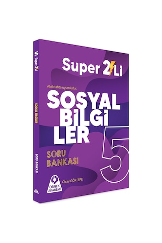 5. Sınıf Süper İkili Sosyal Bilgiler Seti Örnek Akademi