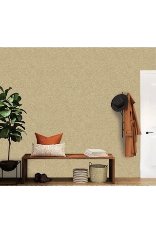 Adawall Düz Desen Duvar Kağıdı Rococo 1404-5/15, Vizon, 1.06x15.6m - 16.5m² Bej