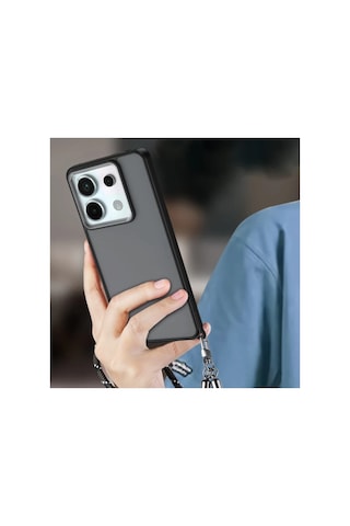 Northcity Xiaomi Redmi Note 13 Pro 5g Uyumlu Kılıf Elegant Kapak - Pudra