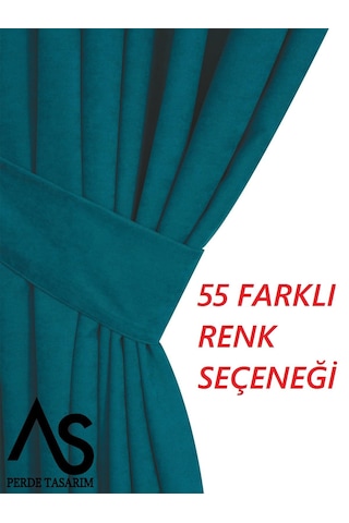 AS Perde Mat Soft Fon Perde Çok Renkli