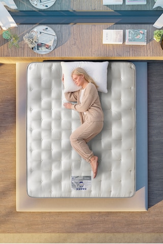 Us. Sleeping Ultra Ortopedik Lateks Throne Orijinal Pedli Torba Yaylı Yatak 33 Cm(±1)