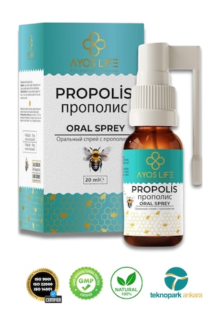 Ayoslife Propolisli Koruyucu Ağız Spreyi 20 ML