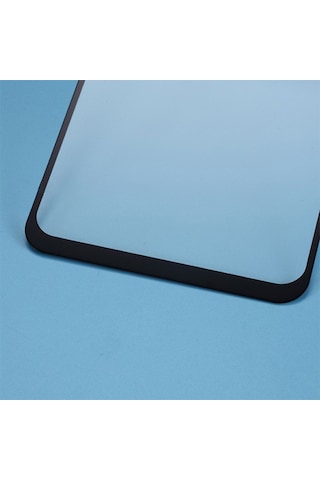 Oppo Realme 5 3D Full Kaplama Tempered Cam Ekran Koruyucu Siyah (195147251)