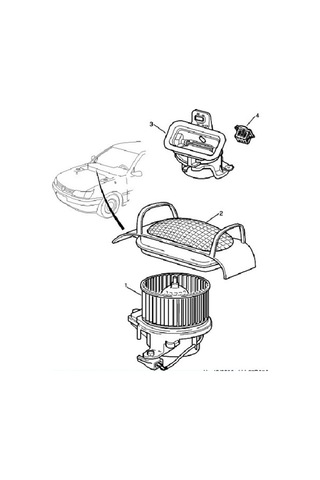 Kalorifer Motoru 1007-c2 C3 342760-6441q6