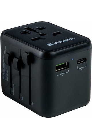 Verbatim 49543 Uta-01 Evrensel Seyahat Adaptörü - 2x Usb-a Port