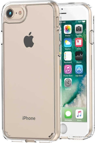 Apple Uyumlu iPhone Se 2020 Kılıf Zore Coss Şeffaf Sert Silikon Kılıf Renksiz