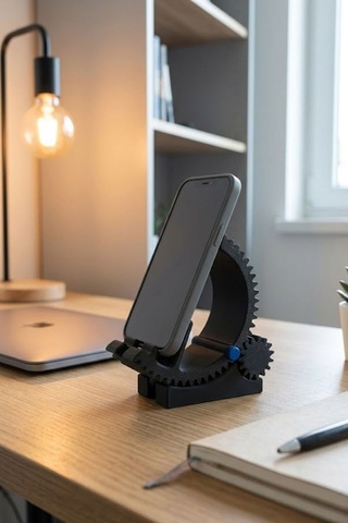 Ayarlanabilir Eğimli Telefon Standı Şarj Uyumlu Masaüstü Tutucu Çok Renkli