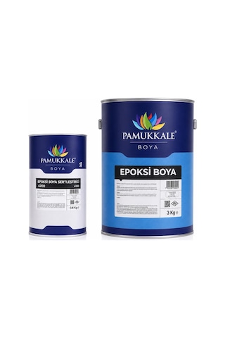 Pamukkale 4200 Epoksi Boya 3.6 Kg Ral 7038 Akik Grisi Diğer