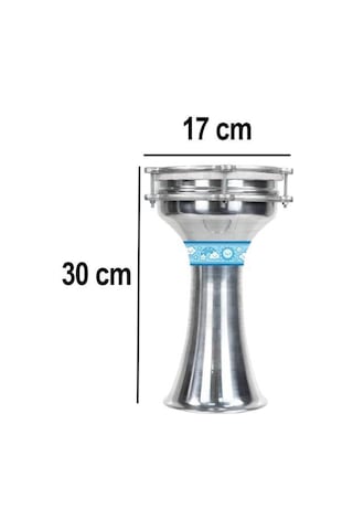 Midex Dbk-01bl Çocuklar İçin1 Numara Alüminyum Darbuka Seti 30x17 Cm