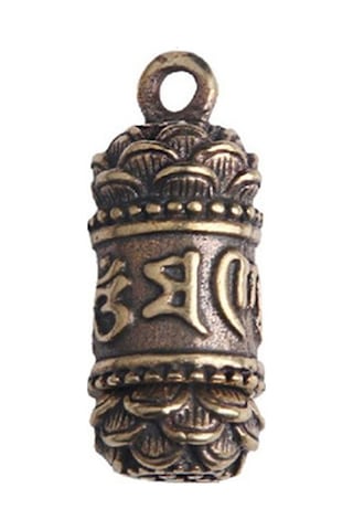 Açılabilir Anahtarlık Anma Hatıra Oyma Yazıtlar Seyahat Hap Kutusu İlaç Hap Kutusu Kolye Kolye Ucu Budist Kolye Ucu 1,