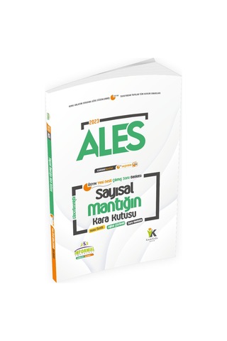 ALES Sayısal ve Sözel Mantığın Kara Kutusu Konu Özetli Dijital Çözümlü ÖSYM Çıkmış Soru Bankası