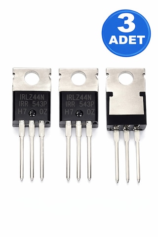 3 Adet Irlz44n Mosfet Logic Level, Yüksek Akım, To-220 Paket