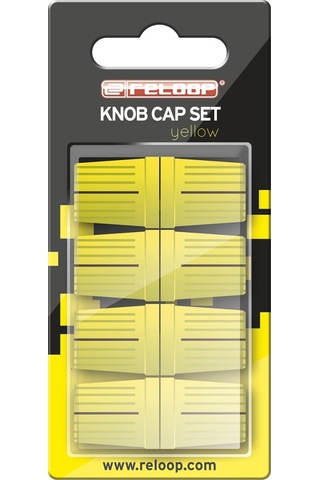 Knob Cap Set Yellow Set Of 8