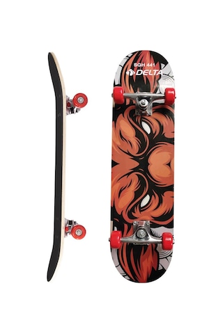 Delta Kemik Teker Üstü Zımparalı Kaykay - Sgh 441 Çok Renkli