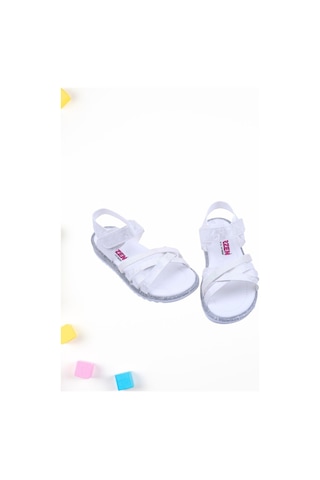 Papuç Sepeti Arzen-2880 Kız Çocuk Ortopedik Sandalet 001