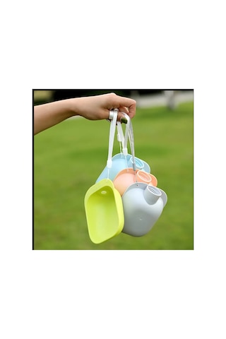 Nachang Taşınabilir Pet Su Kasesi - Dayanıklı Plastik, Ergonomik Kolu & Spout Köpekler Ve Kediler
