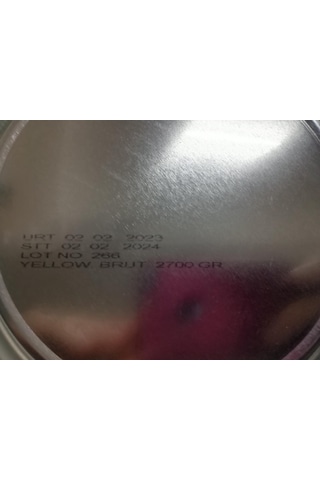 3BS POLYESTER ÇELİK MACUN SARI 2,700Gr