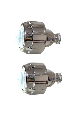 2.5 İnç Düz Bi-xenon Mercek Beyaz Şeytan Göz