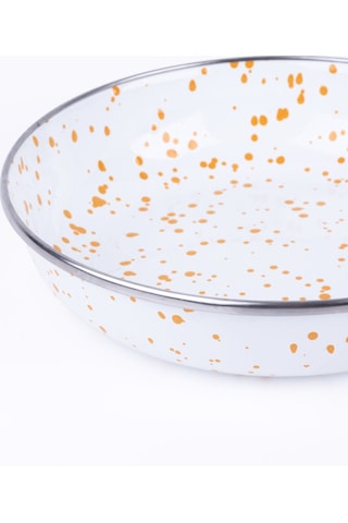 Emaylab Speckles Bowl Tabağı - Bowl Kase - Salata Kasesi - Sunum Kasesi 21cm Cobalt