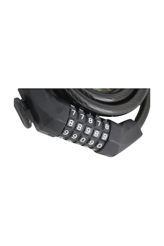 T.concept Tonyon Dayanıklı Güçlendirilmiş Çelik Halat 5 Şifreli Bisiklet Kilidi 12x 150 Cm