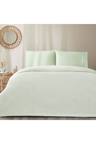 Taç Jakar Soleya Çift Kişilik Pike Takımı Mint 000000001000050034 Mint