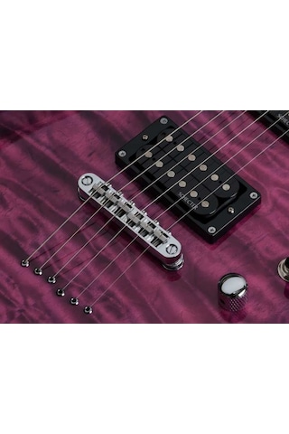 Schecter C-6 Plus Elektro Gitar (Electric Magenta)