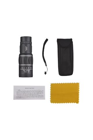 Suofeng 16x52 Kompakt Tek Gözlü Teleskop - Yüksek Kaliteli Görüntü, Su Geçirmez, Cep Telefonu Uyumlu - Manzaralar, Kuş İzleme, Spor Etkinlikleri İçin Taşınabilir