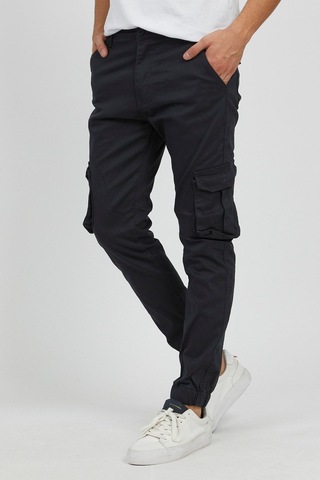 Cool Tarz Erkek Füme Jogger Pantolon Körüklü Kargo Cepli Paçası Lastikli Füme Füme