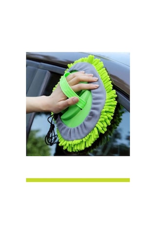 1 Yedek Bezi Mikrofiber Çok Fonksiyonlu Teleskopik Sopalı Oto Araba Yıkama Temizleme Fırçası Mopu