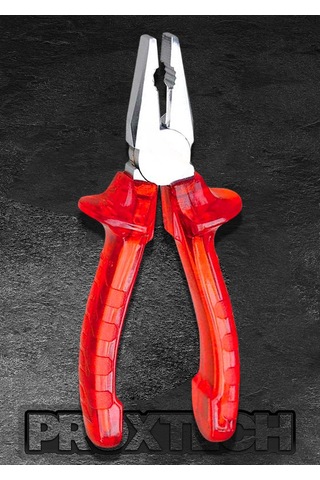 Yüksek Kalite Kırmızı Şeffaf Saplı 3 lü kombine